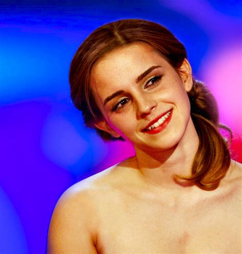 emma watson toppless